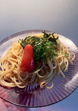 濃厚クリーミー♡明太クリームパスタ🍝💚-レシピのメイン写真