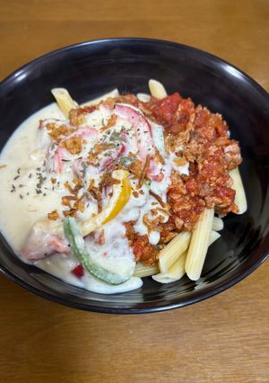 ミート＆ホワイトソースのマカロニ-レシピのメイン写真