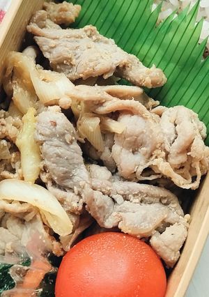 簡単！お弁当♬豚こまで柔らか味噌マヨ炒め-レシピのメイン写真