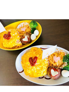 ハートいっぱいプレート-レシピのメイン写真