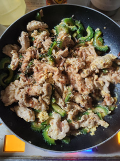 私の好きな豆腐なしゴーヤチャンプル*-レシピのメイン写真