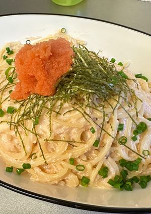 ☆ワンパン☆明太子クリームパスタ-レシピのメイン写真