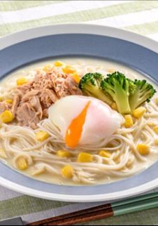 ツナたまコーンそうめん-レシピのメイン写真