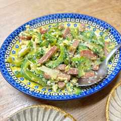 A picture of ゴーヤチャンプル　豆腐無し.
