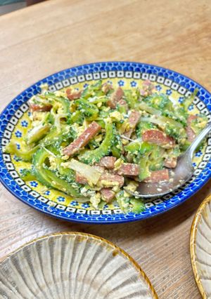 ゴーヤチャンプル　豆腐無し-レシピのメイン写真