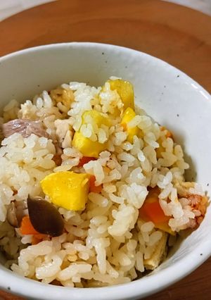 栗入り炊き込みごはん-レシピのメイン写真