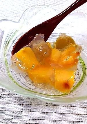 旬の果物で自家製ゼリー寄せ-レシピのメイン写真