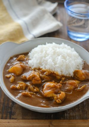 レンジで簡単チキンカレー-レシピのメイン写真