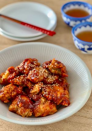 ♪甘辛ヤンニョムチキン♪-レシピのメイン写真