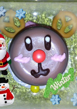 プチXmasおやつ遊び会トナカイプリン-レシピのメイン写真