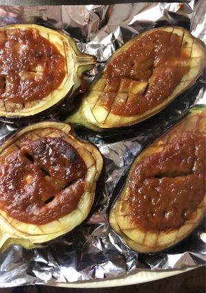 ナスの味噌田楽-レシピのメイン写真