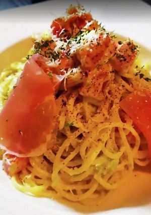 夢の始まり✿アボカドと生ハムの冷製パスタ-レシピのメイン写真