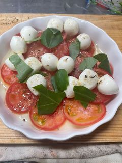 バジル香るカプレーゼ-レシピのメイン写真