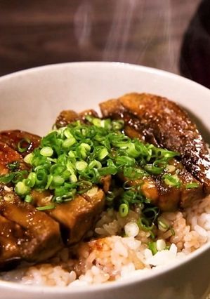 貝塚澤なすのスタミナ蒲焼き【食遺産】-レシピのメイン写真