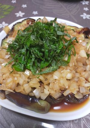 ナスの香味ソース乗せ-レシピのメイン写真