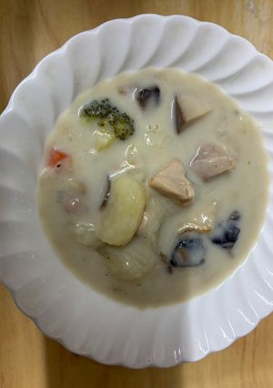 鶏肉のクリームシチュー-レシピのメイン写真