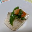 そうめん寄せのイタリアンサラダ乗せ