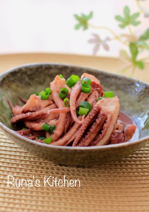 イカ下足の塩麹漬け焼き-レシピのメイン写真
