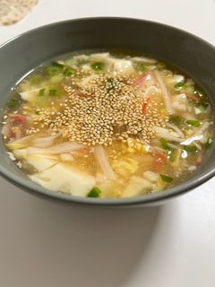 カニカマ卵スープ-レシピのメイン写真