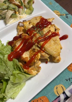 鶏むね肉のピカタ-レシピのメイン写真