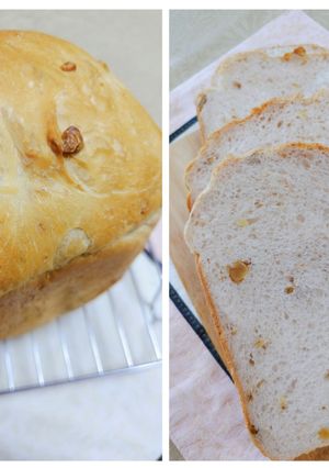 簡単HBで作るくるみパン美味しい♬-レシピのメイン写真