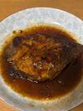 【ばあば】ぶりの照り焼き（焦げた）