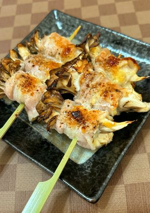 舞茸の豚バラ巻き♪味噌マヨ味-レシピのメイン写真