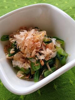 小松菜とささみの和え物-レシピのメイン写真