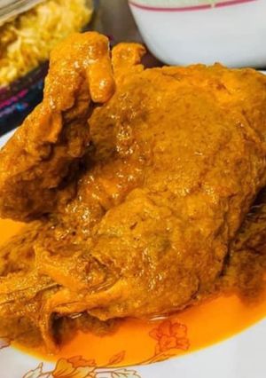バングラデシュの結婚式のローストチキン-レシピのメイン写真