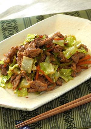 197.麹パワーでやわらか肉野菜炒め-レシピのメイン写真