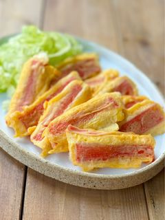 簡単かまぼこのチーズピカタ♪ by あっこりんママ 【クックパッド