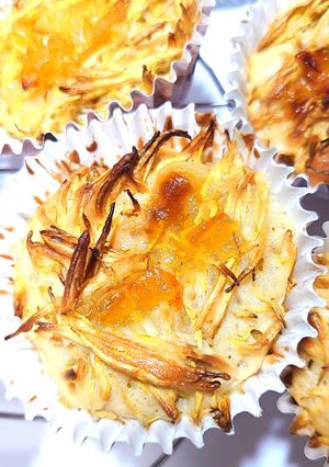 ♬食用菊もってのほかマフィン♬-レシピのメイン写真