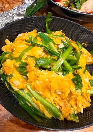 かくし味とオイスターソースの旨ニラ玉-レシピのメイン写真