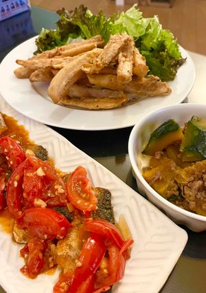 サバのガーリックトマト焼き-レシピのメイン写真