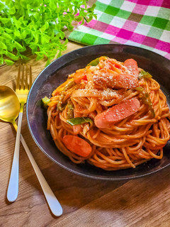 ランチに☆ナポリタン☆-レシピのメイン写真