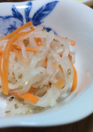 【副菜】紅白なます-レシピのメイン写真