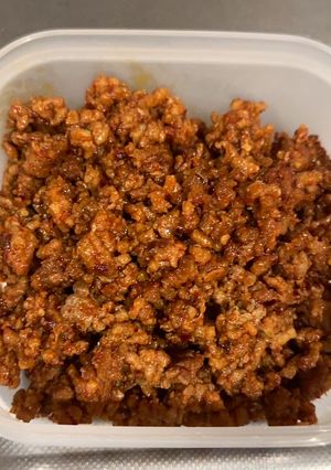 韓国式挽肉の辛味噌-レシピのメイン写真