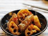 れんこんとこんにゃく🍱甘辛炒め🍺