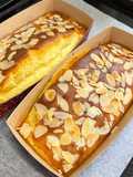 杏ジャムの米粉ケーキ