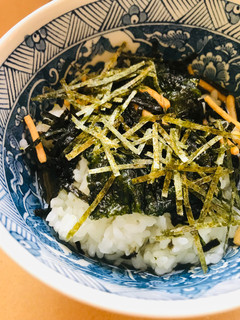 お茶漬け海苔●韓国海苔+茶漬け-レシピのメイン写真