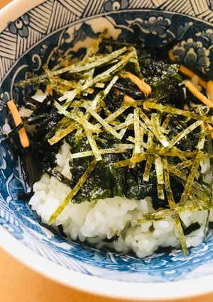 お茶漬け海苔●韓国海苔＋茶漬け-レシピのメイン写真