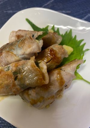 大葉香るウィンナーチーズ巻き焼き-レシピのメイン写真