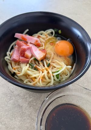 簡単！本格まぜそば|調理時間5分！-レシピのメイン写真