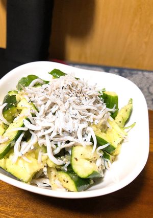 洗い物無し！きゅうりとしらすのナムル-レシピのメイン写真