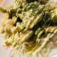 鶏肉とアスパラくたくた煮のマヨかけソテー