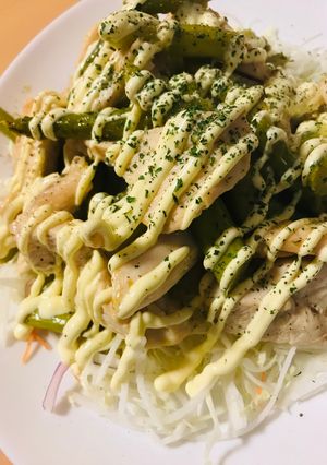 鶏肉とアスパラくたくた煮のマヨかけソテー-レシピのメイン写真