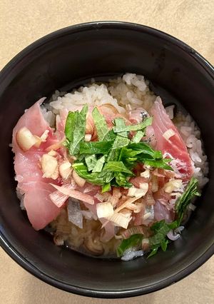 【お刺身アレンジ 】冷やし出汁で食べる海鮮丼-レシピのメイン写真