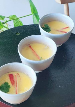 胃に優しい茶碗蒸し☆レンジ♪今日の夕食-レシピのメイン写真