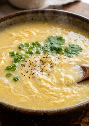 【雑メモ】十倍粥の中華スープ-レシピのメイン写真