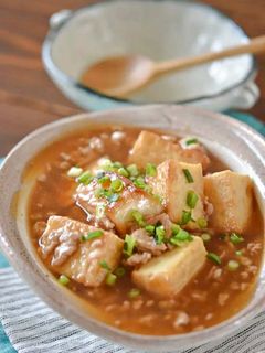厚揚げ豆腐のそぼろあん-レシピのメイン写真